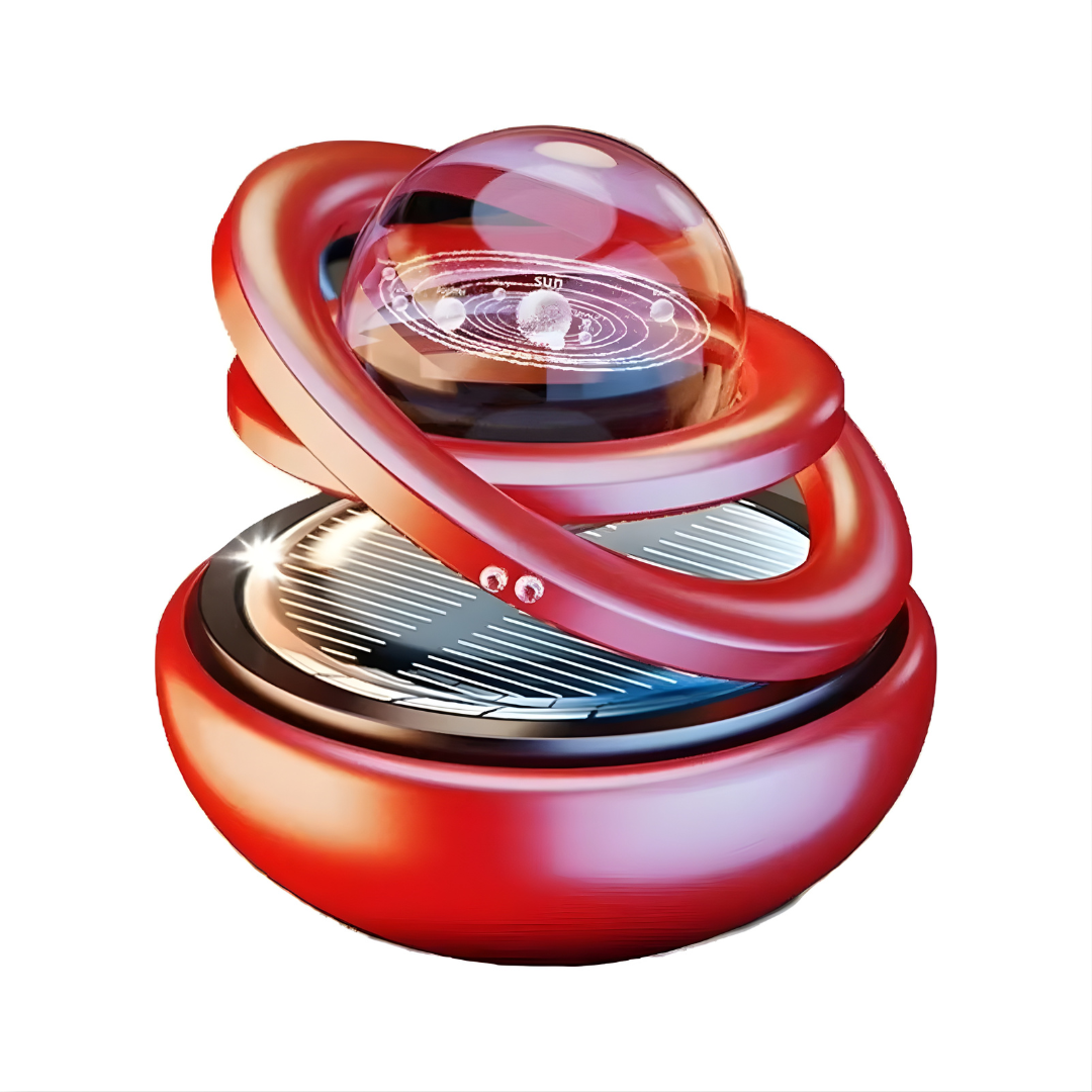 Elegant Rotating Crystal Car Fragrance Diffuser