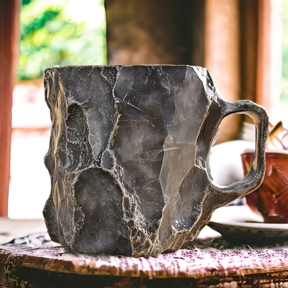 Elegant Handmade Ceramic Cup for Home Decoration