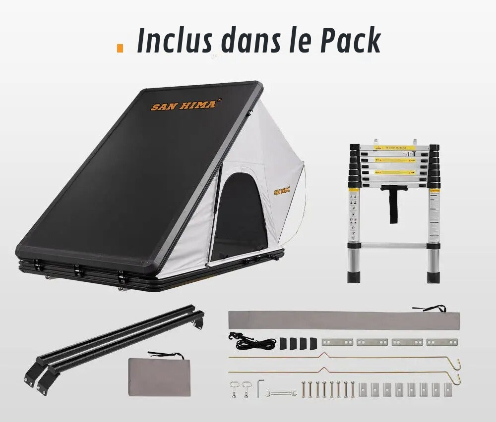 High Rigidity Roof Tent for Comfortable Camping