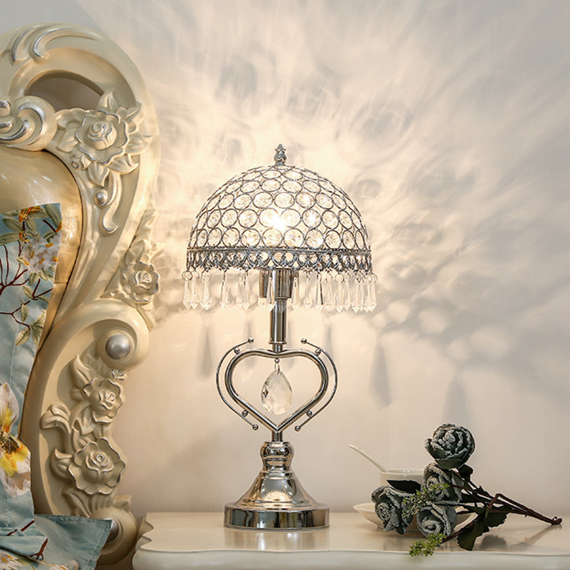 Elegant Crystal Table Lamp