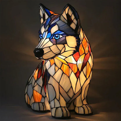 Fun Colorful LED Dog Lamp