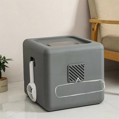 Foldable and Compact Cat Litter Box