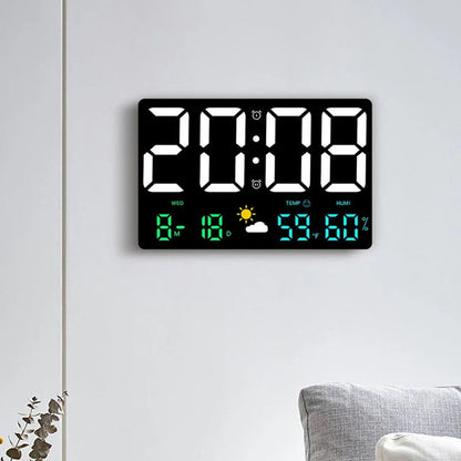 Modern Digital LED Wall Clock