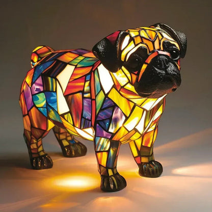 Fun Colorful LED Dog Lamp