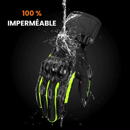 Waterproof and Heated Winter Motorcycle Gloves