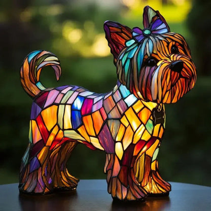 Fun Colorful LED Dog Lamp