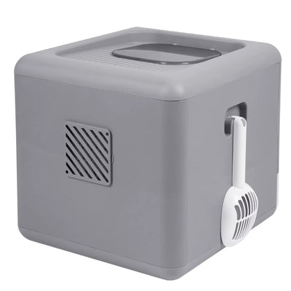 Foldable and Compact Cat Litter Box