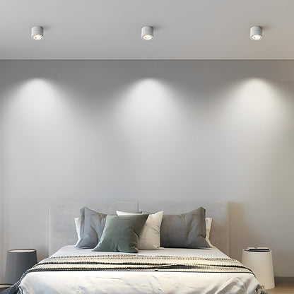 Adjustable Round LED Spotlight Design