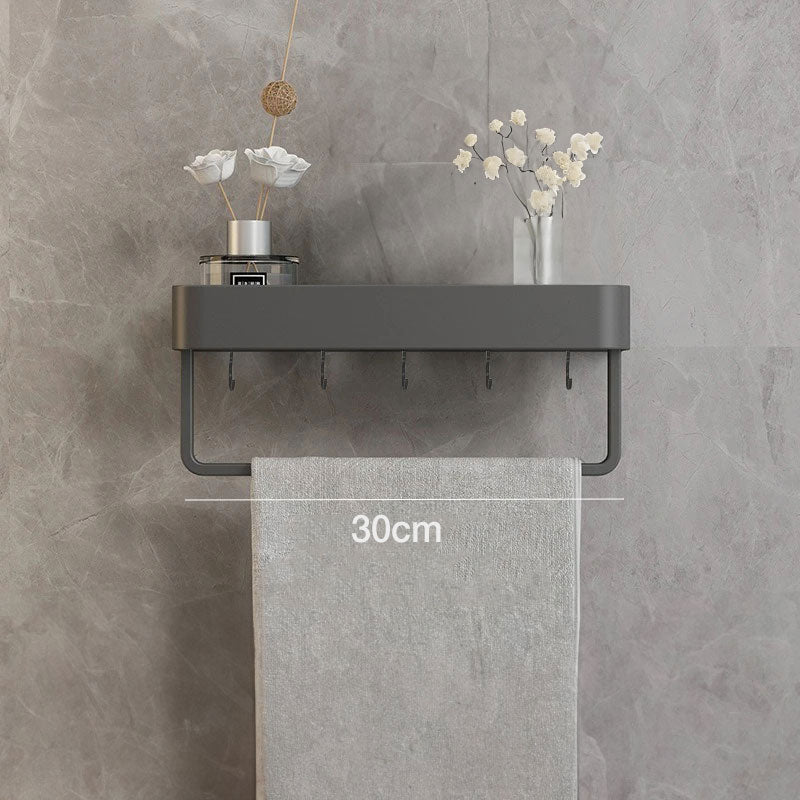 Hanging Shelves Bathroom Design