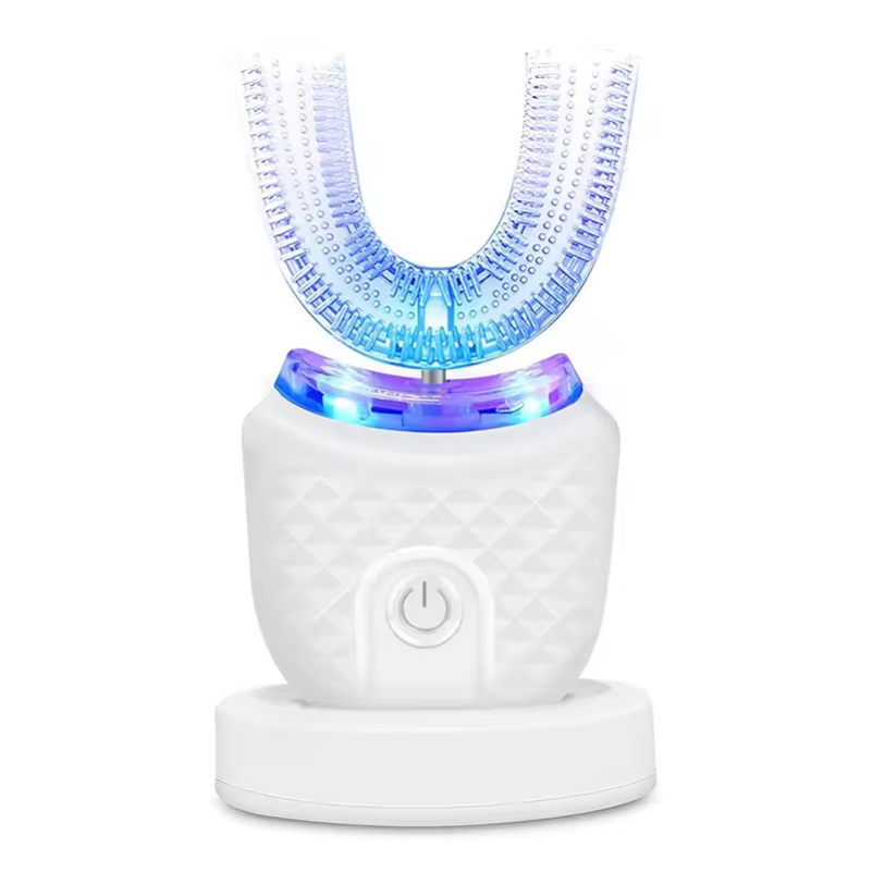 Brosse à Dents Électrique Rechargeable avec Brosses de Remplacement - Marcherelle