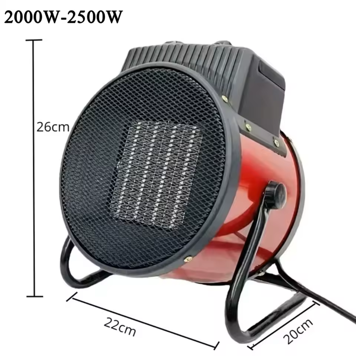 Powerful Electric Heater 1500W/2000W/3000W for Outdoor Use
