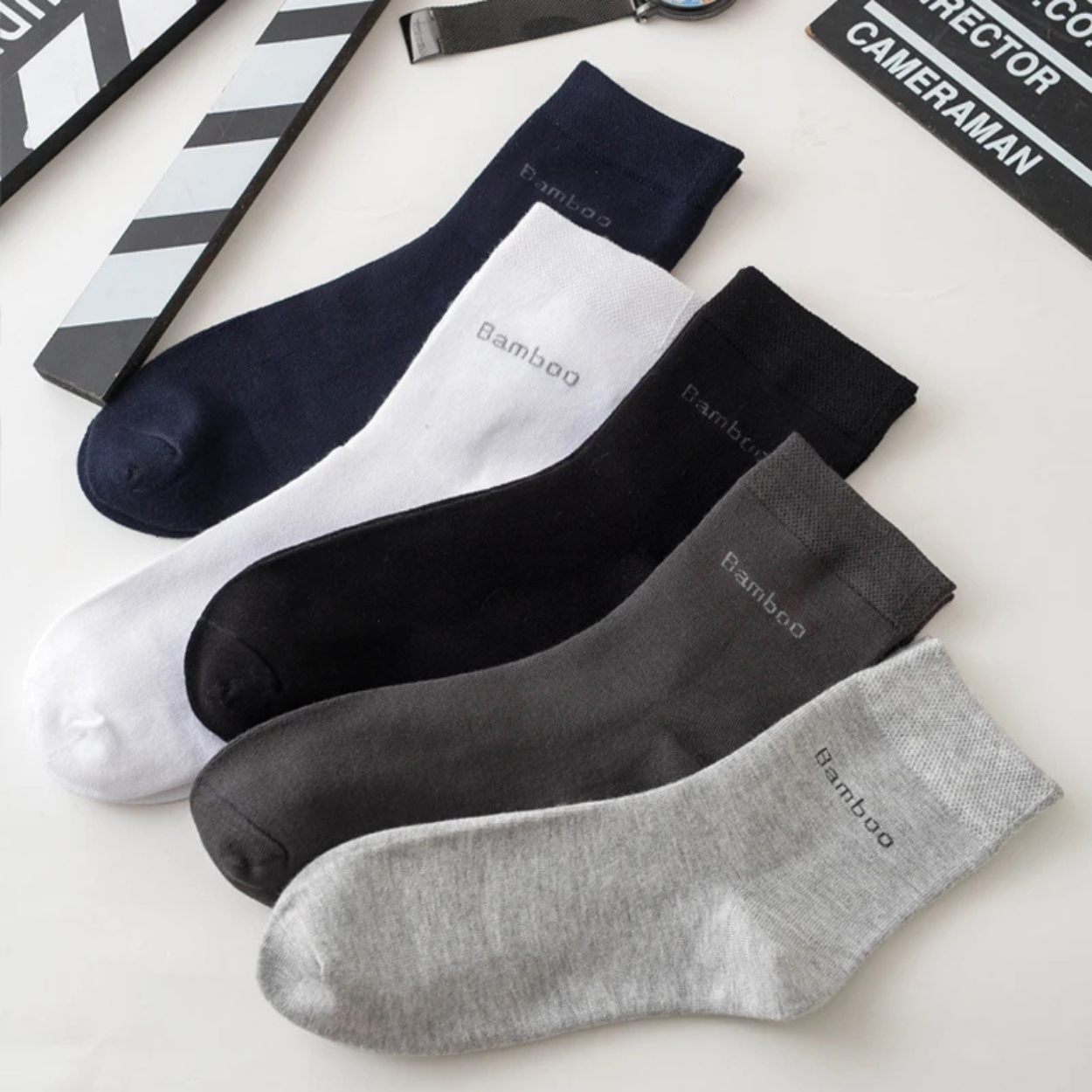 Men's Bamboo Breathable and Hygienic Socks