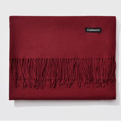 Elegant Women's Scarf Classic Winter Pattern