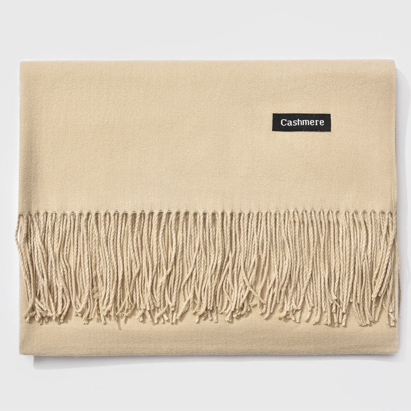 Elegant Women's Scarf Classic Winter Pattern