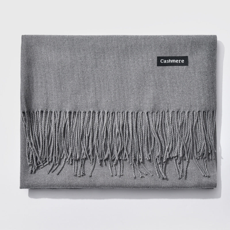 Elegant Women's Scarf Classic Winter Pattern