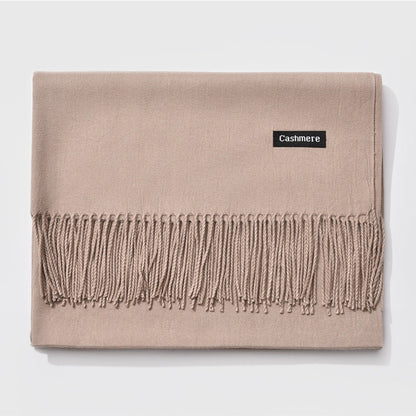 Elegant Women's Scarf Classic Winter Pattern