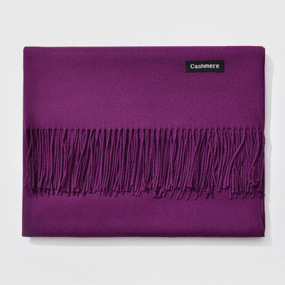 Elegant Women's Scarf Classic Winter Pattern