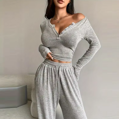 Comfortable Oversized Pants and Sweater