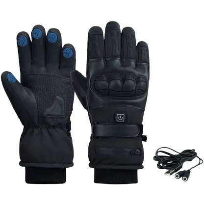 Electric Heated Gloves for Motorcycling and Skiing