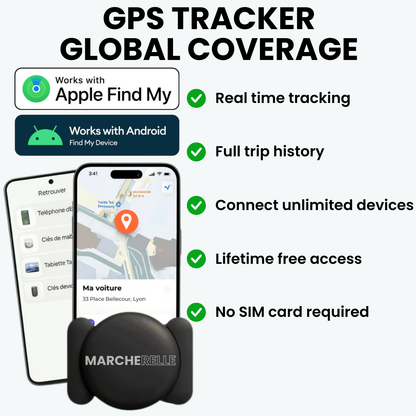 Marcherelle - GPS Tracker for Children Without Subscription