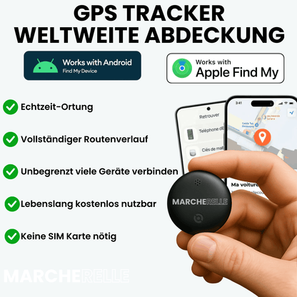 Marcherelle – GPS Tracker for Children Without Subscription