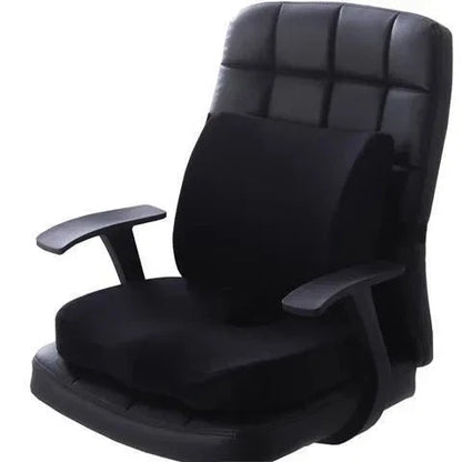 Ergonomic foam lower back support cushion