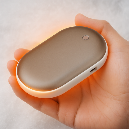 Rechargeable Hand Warmer - Portable Battery for Outdoor Use