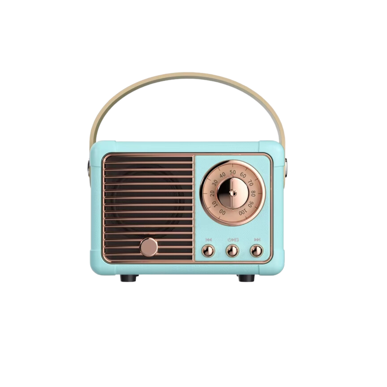 Enceinte Bluetooth Vintage Compacte - Santeova