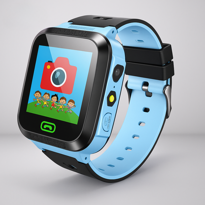 Montre Enfant Intelligente Colorée avec Appareil Photo et GPS - Foivo