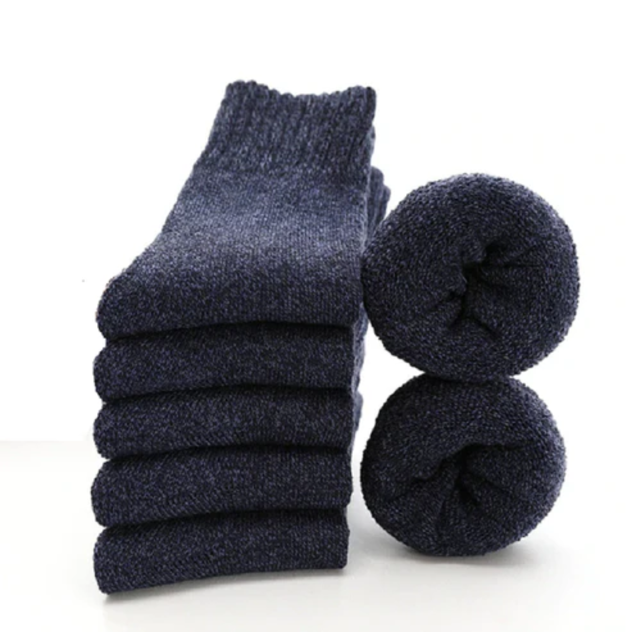 5 Pairs of Thick and Warm Wool Socks