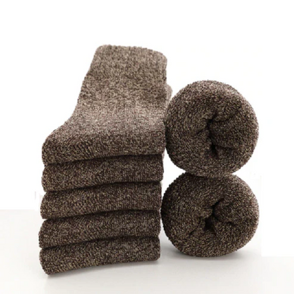 5 Pairs of Thick and Warm Wool Socks