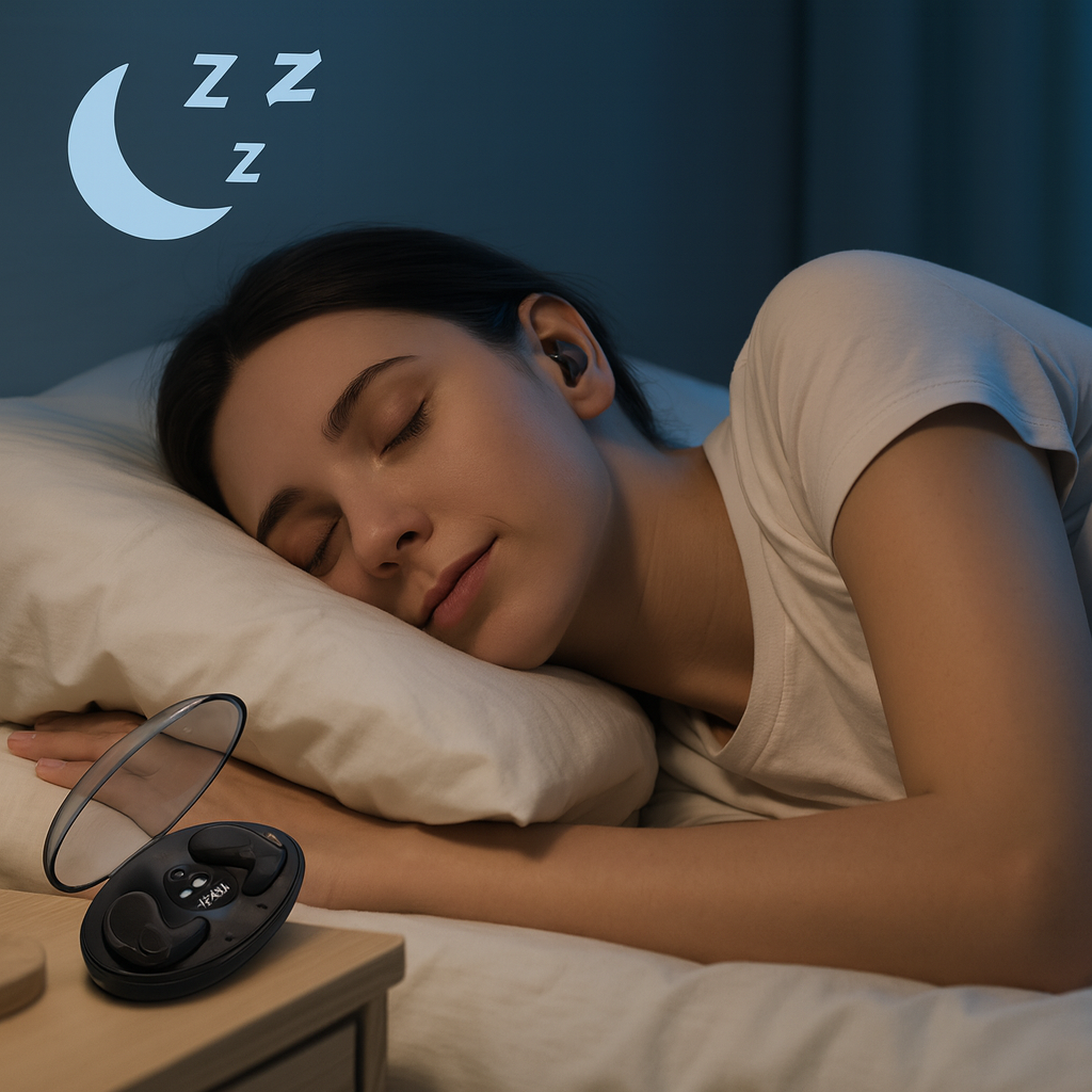 Marcherelle – Écouteurs Sans Fil Antibruit pour un Sommeil Paisible et Réparateur