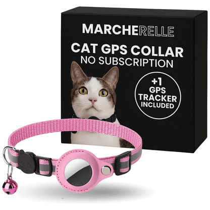 Macherelle™ – GPS Cat Collar No Subscription Required | Compatible with iOS & Android