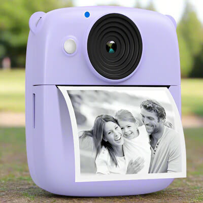 Marcherelle™ – Appareil Photo Enfant Instantané 1080p avec Carte 32Go Incluse