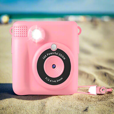 Marcherelle™ – Appareil Photo Instantané Enfant 1080p avec Carte SD 32Go Incluse