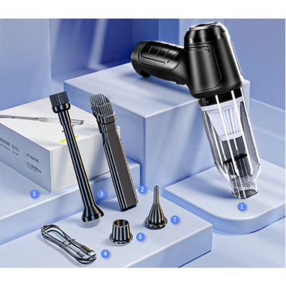 Marcherelle™ – Aspirateur Voiture Sans Fil Puissant 3-en-1