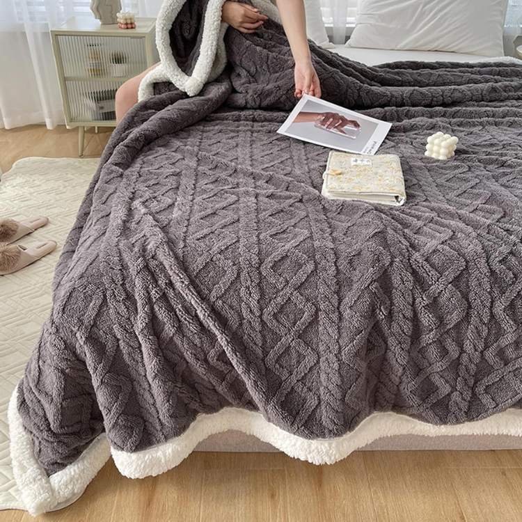 Marcherelle™ – Couverture Lestée Douce & Relaxante