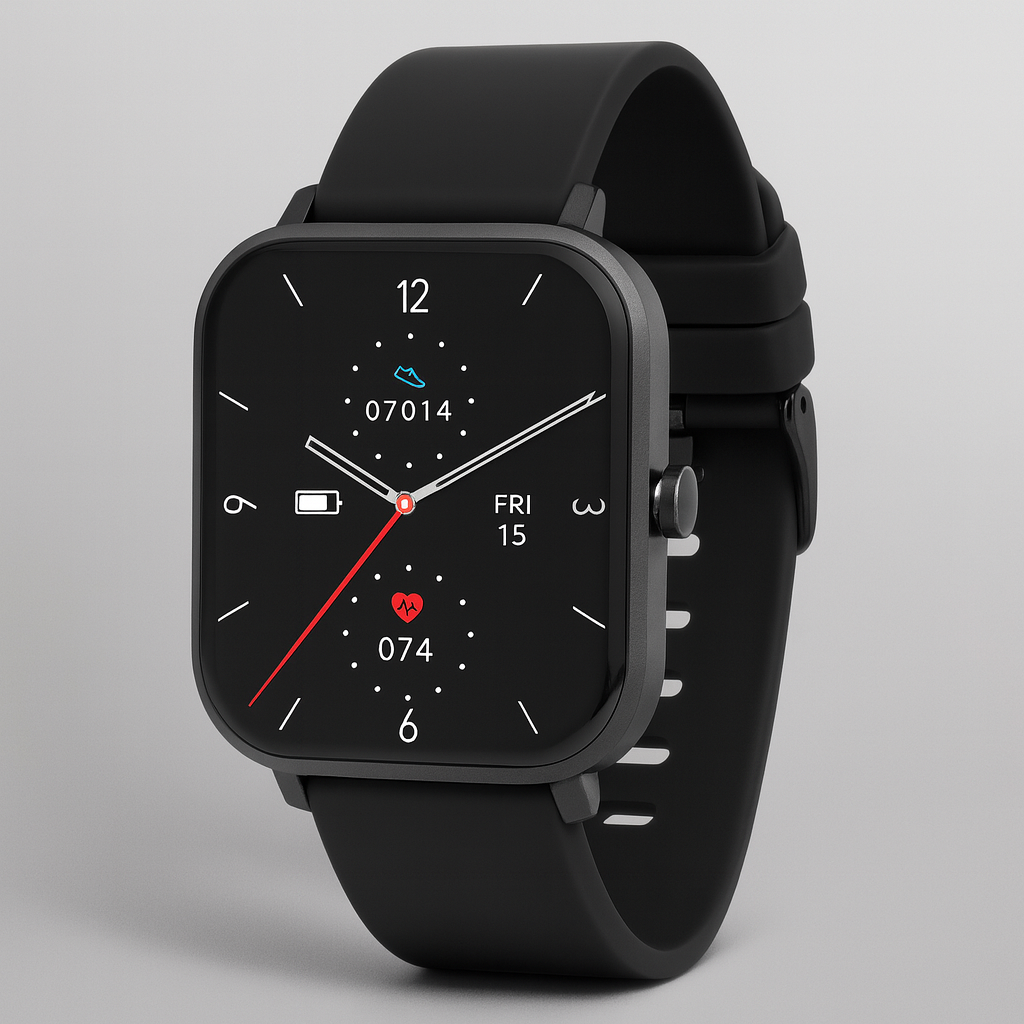 Marcherelle™ | Montre Connectée GPS AMOLED avec Suivi de Santé et Appels Bluetooth