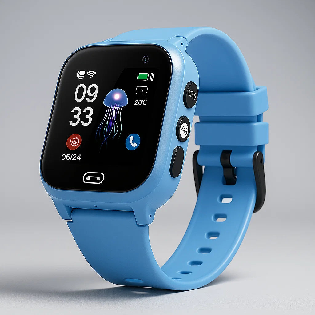 Marcherelle™ – Montre Connectée GPS pour Enfants avec Appel Vidéo