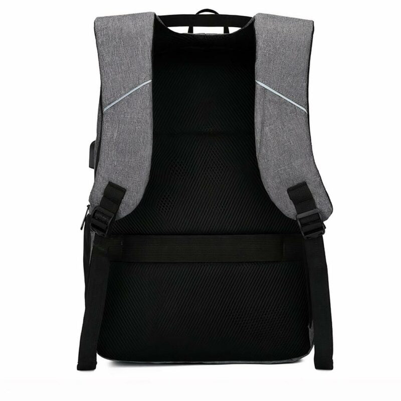 Marcherelle™ – Sac à Dos Imperméable Avec Chargeur USB et Poche pour Ordinateur