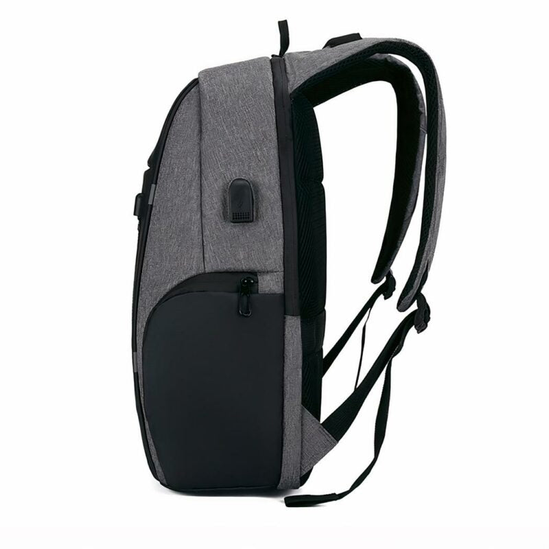 Marcherelle™ – Sac à Dos Imperméable Avec Chargeur USB et Poche pour Ordinateur