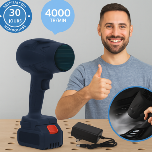 Marcherelle™ – Souffleur Sans Fil Puissant & Léger pour Feuilles et Débris