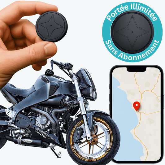 Marcherelle™ – Traceur GPS Moto Sans Abonnement Discret & Fiable