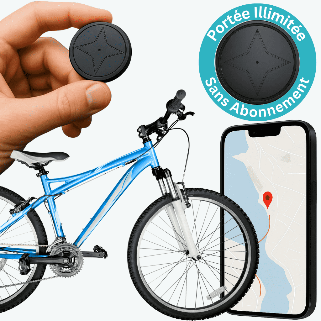 Marcherelle™ – Traceur GPS Vélo Invisible & Sans Abonnement Ultra-Précis