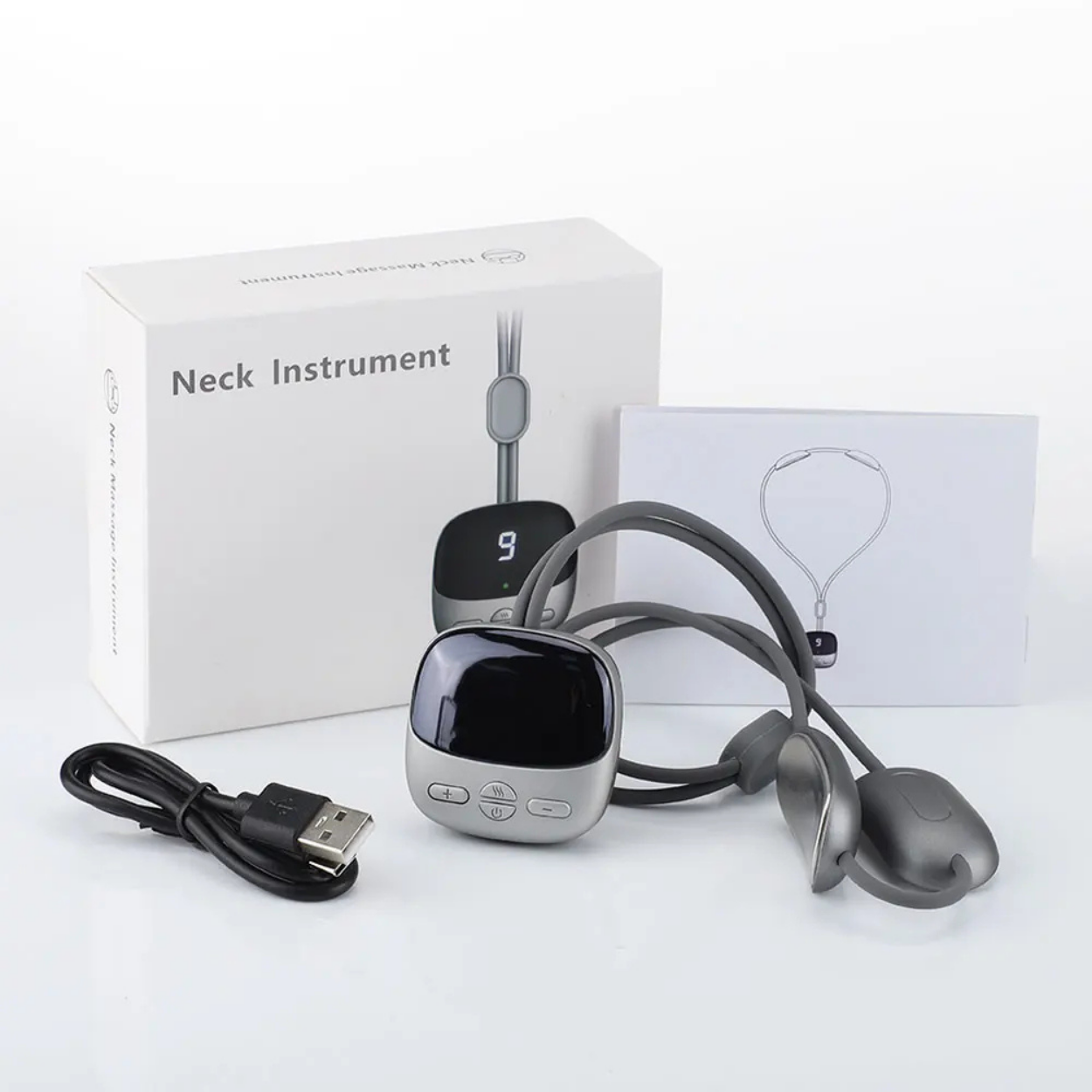 Masseur de Cou Électrique Chauffant Relaxant - Marcherelle