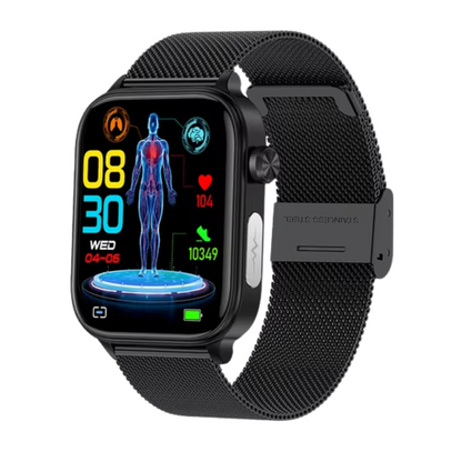 Fitness Smartwatch with ECG and Health Tracking