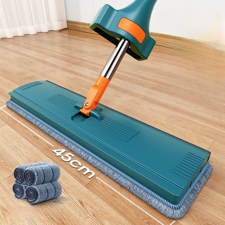 Ultra Absorbent Microfiber Floor Cloth with 4 Free Floor Cloths