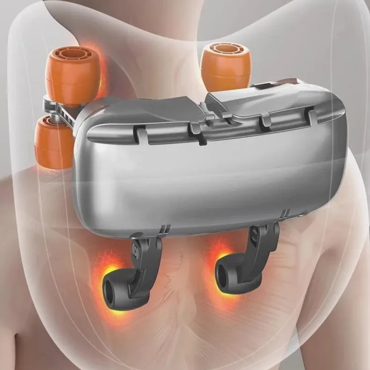 Electric Heating Massage Pillow for Back and Legs