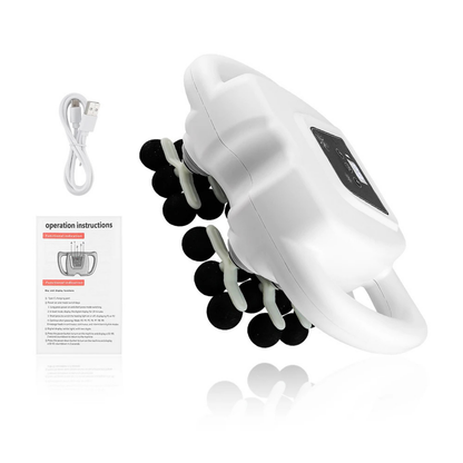 Professional Massage Gun with 24 Rollers