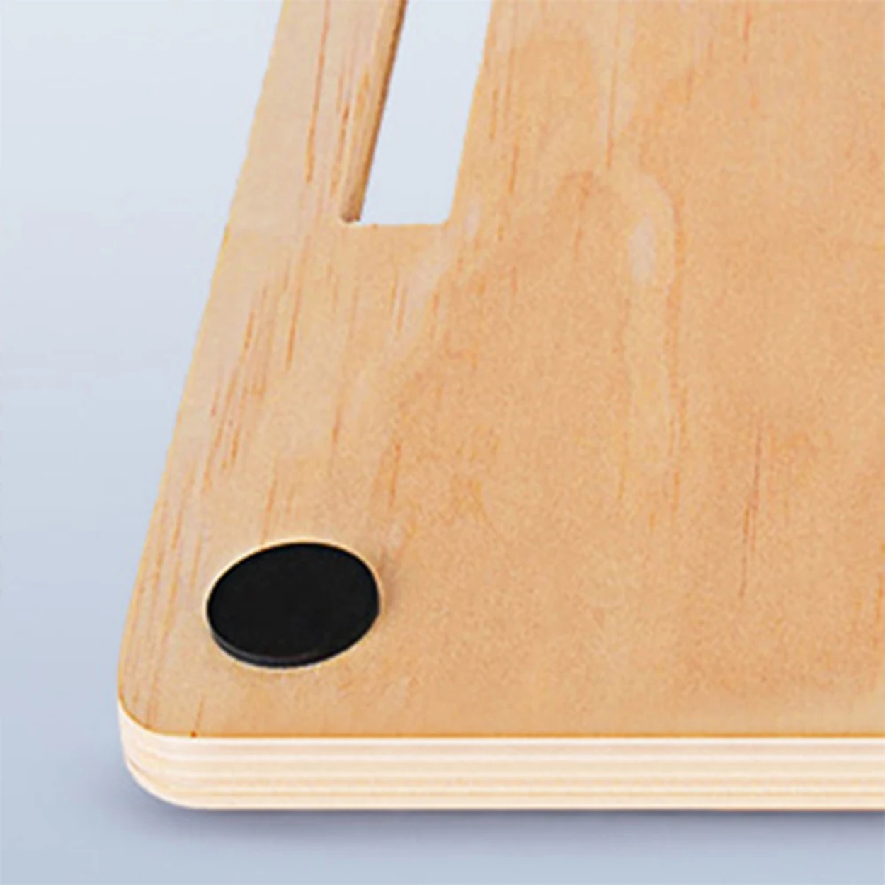 Adjustable Wooden Incline Board for Stretching and Muscle Strengthening